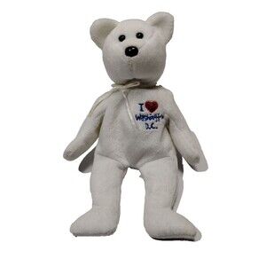 Ty Beanie Baby Washington D.C. Bear DOB December 1, 2003 MWMT